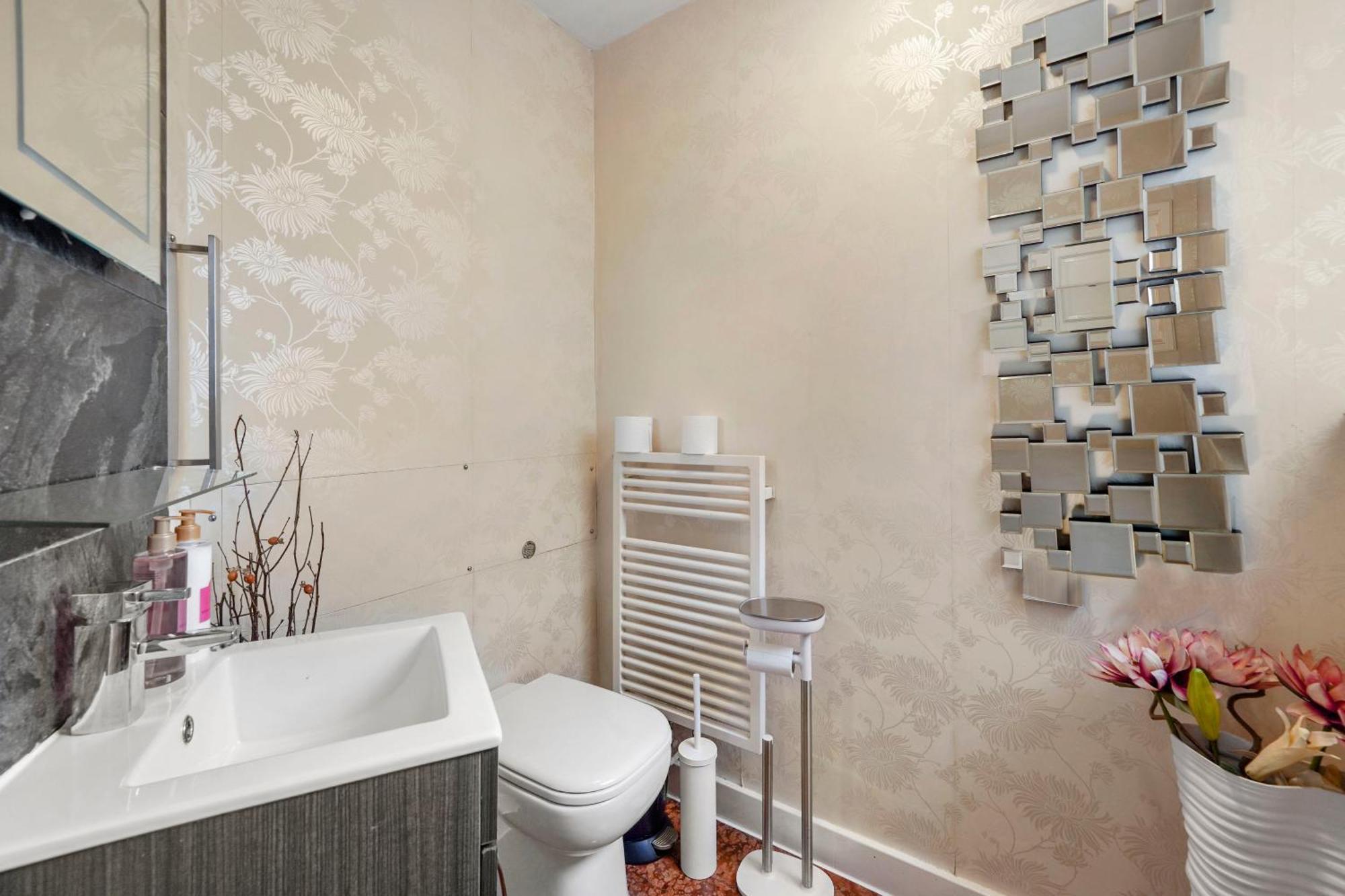 Villa Mews House London With Private Patio & Parking Exterior foto